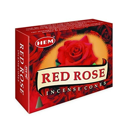 Cônes Hem Red Rose 10 cônes