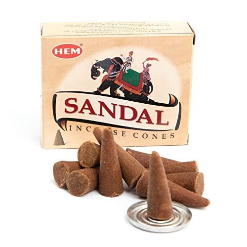 Hem Sandal Cones d'encens 10 cônes
