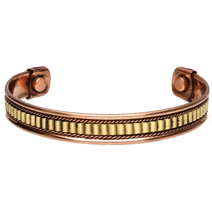 Bracelet en cuivre Vagues