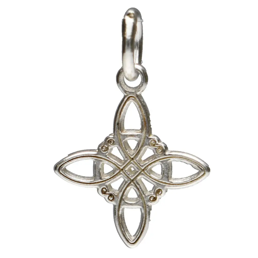 Pendentif Mini Nœud de Sorcière en Argent