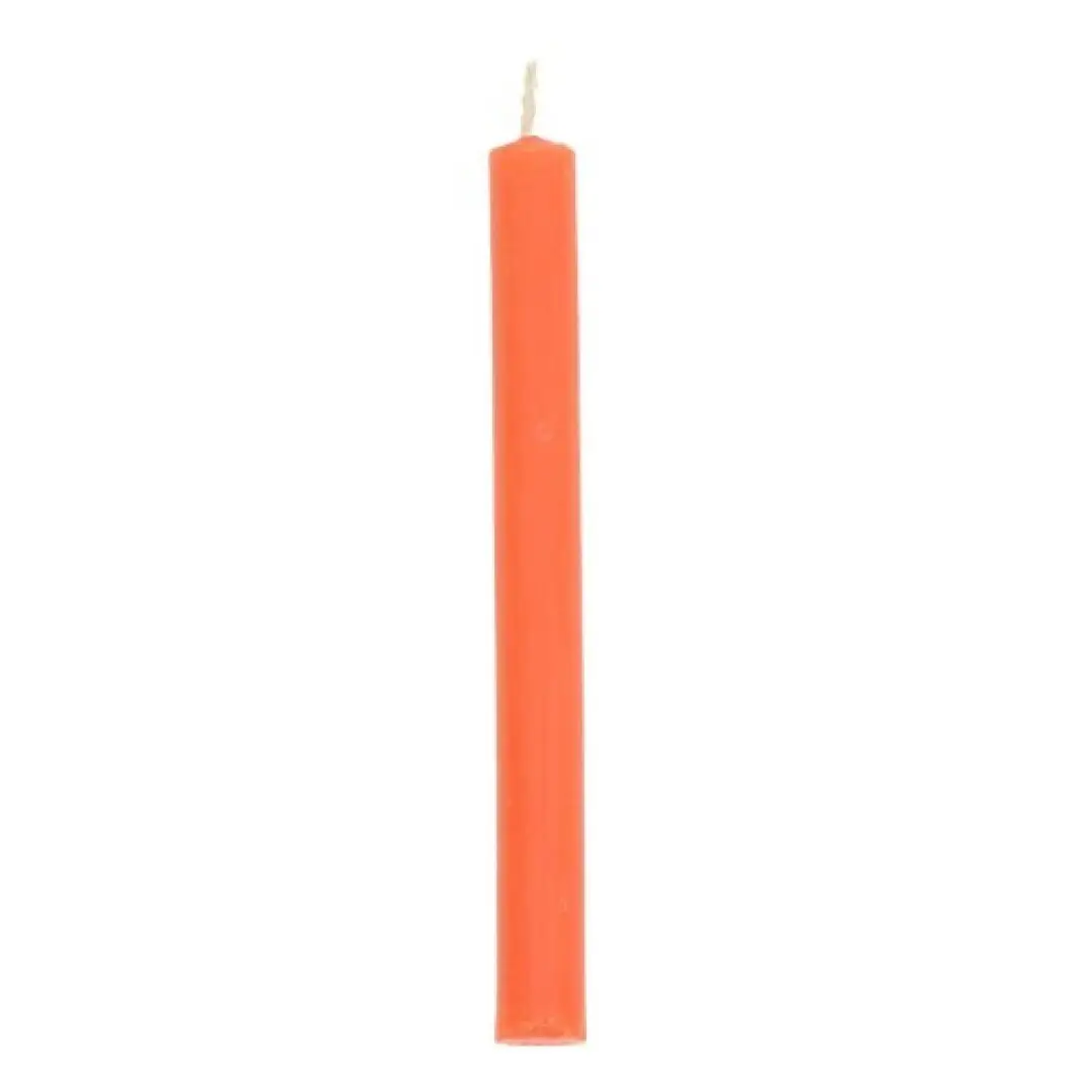 Bougie de Rituel 15X1,5Cm Orange ( 1 pièce)