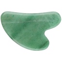 Masseur Gua Sha en quartz vert - 1 pièce