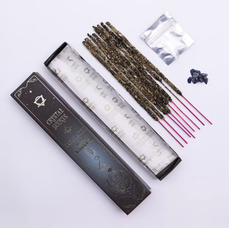 Encens & Cristaux Lapis-Lazuli - Coffret Musc